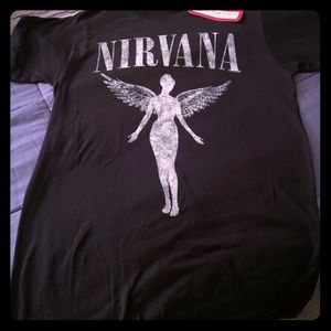 Mens Nirvana Shirt NEW- never worn sz s